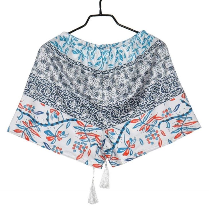 Womens High Elastic Waist Casual Shorts